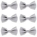 Bow Tie for Men Polyester Solid Pretied Bowties Adjustable Tuxedos Bowtie for Weddings &amp; Groom’s Gift – Bow Ties for Women