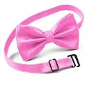 Bow Tie for Men Polyester Solid Pretied Bowties Adjustable Tuxedos Bowtie for Weddings &amp; Groom’s Gift – Bow Ties for Women