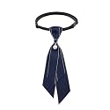 LJBFNN Bow Ties for Women, Adjustable Cute Short Womens Tie with Pearl