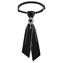 LJBFNN Bow Ties for Women, Adjustable Cute Short Womens Tie with Pearl