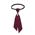 LJBFNN Bow Ties for Women, Adjustable Cute Short Womens Tie with Pearl