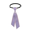 LJBFNN Bow Ties for Women, Adjustable Cute Short Womens Tie with Pearl