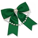Bow Tie for Women Girls, Adjustable Bow Ties with Pearls for Dress