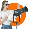 Bowens Mount Optical Snoot Photography,Spotlight Snoot Gobos kit for Monolight,Compatible with Aputure Amaran 100X/D 200D/X,150/300c,600x Pro,Godox SL60 Continuous Light etc