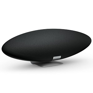 bowers amp wilkins zeppelin bluetooth wireless speaker iconic design 5 drivers including subwoofer alexa built-in airplay amp spotify connect multiroom support midnight grey