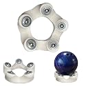 Bowling Ball Spinner, Hook & Grip Trainer with Maintenance Stand - All-in-One Practice Tool for Improving Rev Rate and Ball Performance