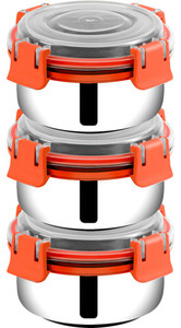 BOWLMAN Lock n Lock Orange 3 Containers