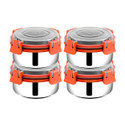 BOWLMAN Lock n Lock Orange 4 Containers