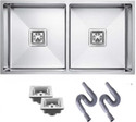 BOWLS & MORE 37 x 18 x 10 Heavyduty Handmade Kitchen Sink | 304 Grade Stainless Steel 1 Vessel Sink (Silver)