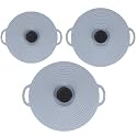 Bowls, Pans, Plate Reusable Heating Sealed Leak-Proof Spill Cover For Hotel, Restruent, Home, Kitchen (1Pcs) (Large)
