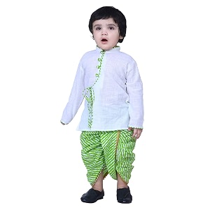 BownBee Ethnic Wear Cotton Kurta Dhoti Traditional