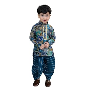 BownBee Ethnic Wear Cotton Kurta Dhoti Traditional