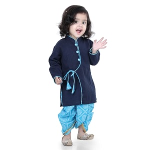 BownBee Ethnic Wear Cotton Kurta Dhoti Traditional
