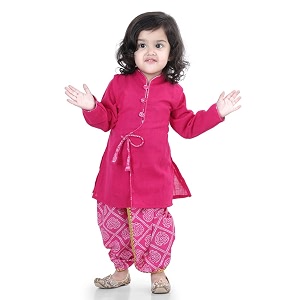 BownBee Ethnic Wear Cotton Kurta Dhoti Traditional