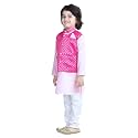 BownBee Girls Cotton Kurti and Sharara Suit