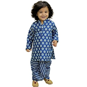 BownBee Infant Pure Cotton Dhoti Kurta Set