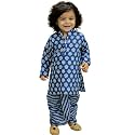 BownBee Infant Pure Cotton Dhoti Kurta Set