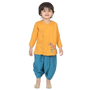 BownBee Kids Ethnic Wear Dhoti Kurta Set