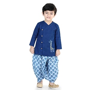 BownBee Kids Ethnic Wear Dhoti Kurta Set
