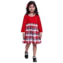 BownBee Velvet Twill Full Sleeve Dress for