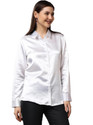 BOWRAIN Women Solid Casual White Shirt