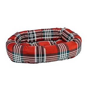 bowsers donut bed xx-large royal troon tartan