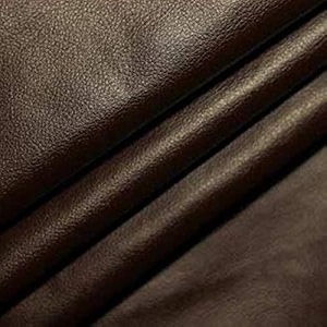 lama 2 meter coffee rexine matte finish artificial leather for sofa upholstery chair bed headboard car bike seat craft thickness 1mm width 137cms