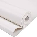 Lama 3 Meter White Rexine Matte Finish Artificial Leather for Sofa Upholstery Chair Bed Headboard Car Bike Seat Craft Thickness 1MM Width 137CMS