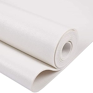 lama 5 meter white rexine matte finish artificial leather for sofa upholstery chair bed headboard car bike seat craft thickness 1mm width 137cms solid