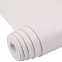 Lama 6 Meter White Rexine Matte Finish Artificial Leather for Sofa Upholstery Chair Bed Headboard Car Bike Seat Craft Thickness 1MM Width 137CMS