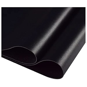lama 7 meter black rexine matte finish artificial leather for sofa upholstery chair bed headboard car bike seat craft thickness 1mm width 137cms