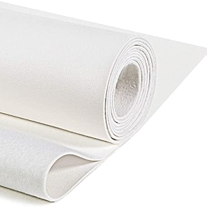 lama 7 meter white rexine matte finish artificial leather for sofa upholstery chair bed headboard car bike seat craft thickness 1mm width 137cms