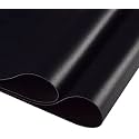 Lama 8 Meter Black Rexine Matte Finish Artificial Leather for Sofa Upholstery Chair Bed Headboard Car Bike Seat Craft Thickness 1MM Width 137CMS
