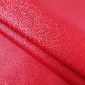 nylex 1 meter red rexine matte finish artificial pu leather leatherette 1mm thick for sofa upholstery car bike seat craft