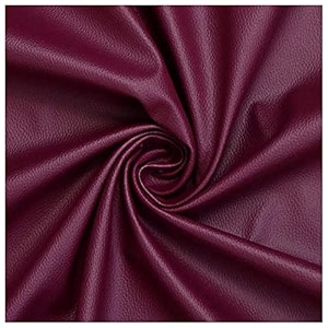 nylex 10 meter maroon rexine matte finish artificial pu leather leatherette 1mm thick for sofa upholstery car bike seat craft