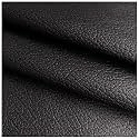 Nylex 2 Meter Black Rexine Matte Finish Artificial PU Leather Leatherette 1MM Thick for Sofa Upholstery Car Bike Seat Craft