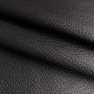 nylex 7 meter black rexine matte finish artificial pu leather leatherette 1mm thick for sofa upholstery car bike seat craft