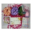 Box of Bliss 9pcs Birthday Gift Combo/Hamper for Women and Girls 2 Scrunchies, 2 Clutches, Birthday Card, CharmBracelet, Pocket Mirror,Blender,Mini Diary| Gift for Her, Anniversary(Yellow)