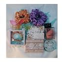 Box of Bliss Birthday Gift Combo/ Hamper for Women and Girls 2 Scrunchies, 2 Clutches, Birthday Card,Charm Bracelet, Pocket Mirror, Blender, Mini Diary| Gift for Her |Anniversary, Valentines.(Red)
