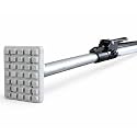 BoxerTool Heavy Duty Adjustable Load Lock Bars for Trailers 89” – 104” Long Steel Ratcheting Cargo Bar -1 Pack