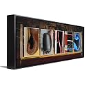 BOXING Custom Photo Name Art | Premium Float Framed Canvas | 18”x6