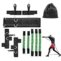 Boxing Resistance Bands Set for Speed and Agility, Workout Band Ankle Exercise Bands Legs Ankle Straps for Resistance Training Enhance Explosive Power