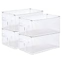 BOXJOY Foldable ???????????????????? ???????????????????? ???????????????? ???????? ???? Transparent Wardrobe Cloth Organizer Box for Clothes Storage with Handle Closet Organiser Basket for Cupboard Almirah Shelves Hostel Ess