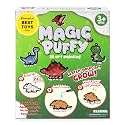 BoxNoble Magic Aqua Puffy, 3D Art Craft Kits Paint by Number Crafts Kits for Kids, Mess Free Creative Gifts for Boys & Girls Ages 4 5 6 7 8 9 10 (Dinosaurs)