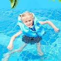BOXO Swimming Pool Jacket Swimming Inflatable Jacket for Kids Learn Swim Vest Safety Jacket - 1 Pcs (3-8 Year)