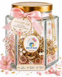 boxof Bliss Stainless Steel Gold-plated Gold Jewellery