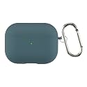 Case Cover for Apple AirPods Pro 2 | Silicone Case with Inner Microfiber Lining &amp; Keychain Hook| Only for Apple Airpods | Pine Neddle Green
