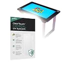 BoxWave Screen Protector Compatible with Arcade1Up Infinity Game Table (32 in) - ClearTouch Crystal Anti-UV EyeCare (2-Pack), Filters Out Harmful Blue Light Reduce Fatigue