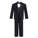 Boy's Classic Tuxedo Suit with No Tail