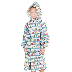 BoysGirls PVC Cute Printed Raincoat For kids